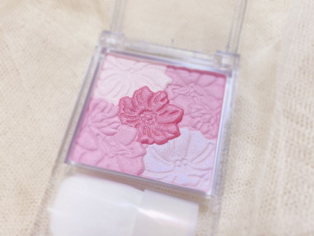 グロウフルールチークス/キャンメイク/パウダーチークを使ったクチコミ（3枚目）