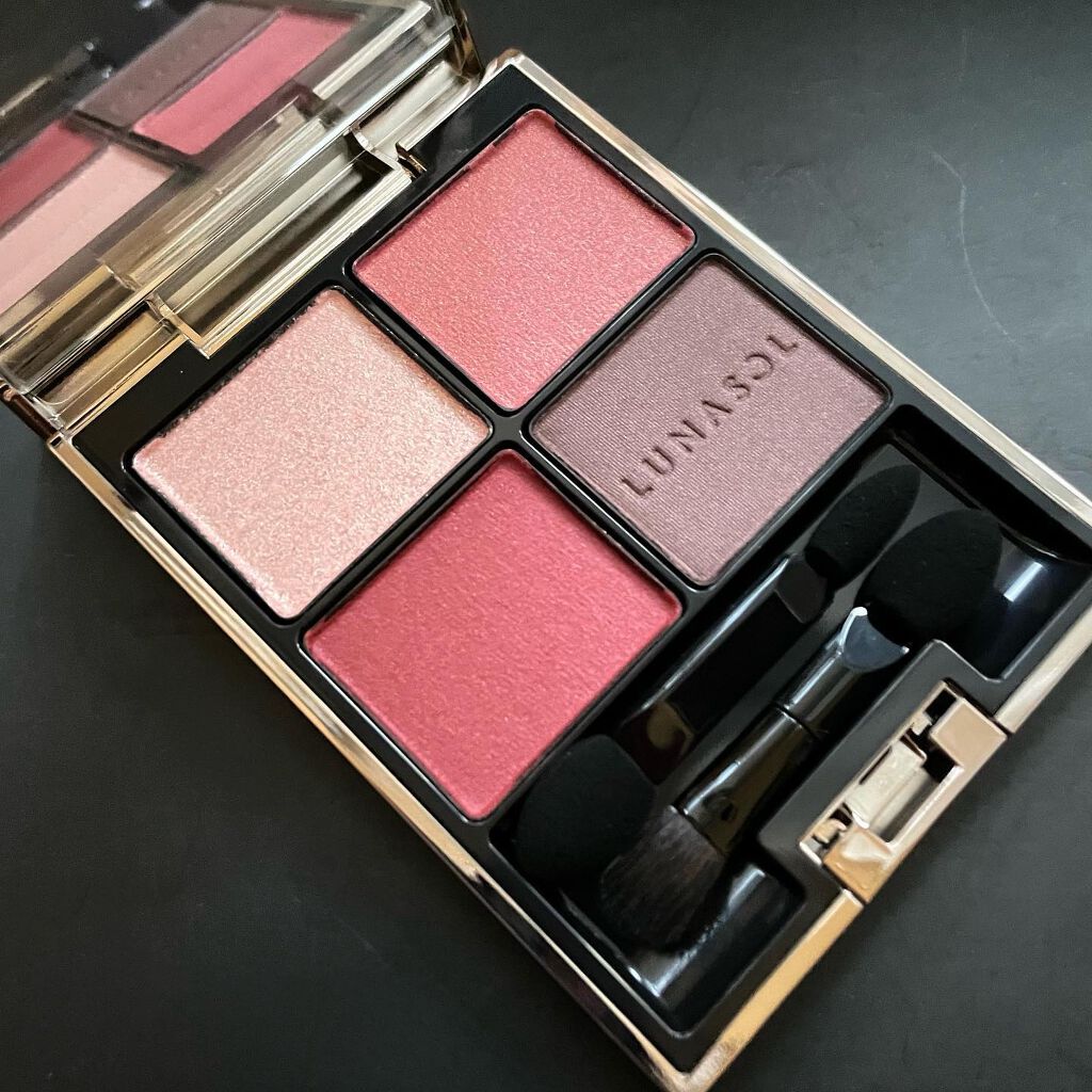 アイカラーレーション/LUNASOL/アイシャドウパレットを使ったクチコミ（2枚目）