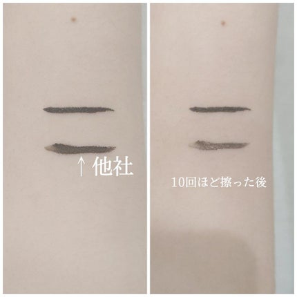 ニブ リクイドアイライナー BK1/ATSUSHI NAKASHIMA Cosme/リキッドアイライナーを使ったクチコミ(3枚目)