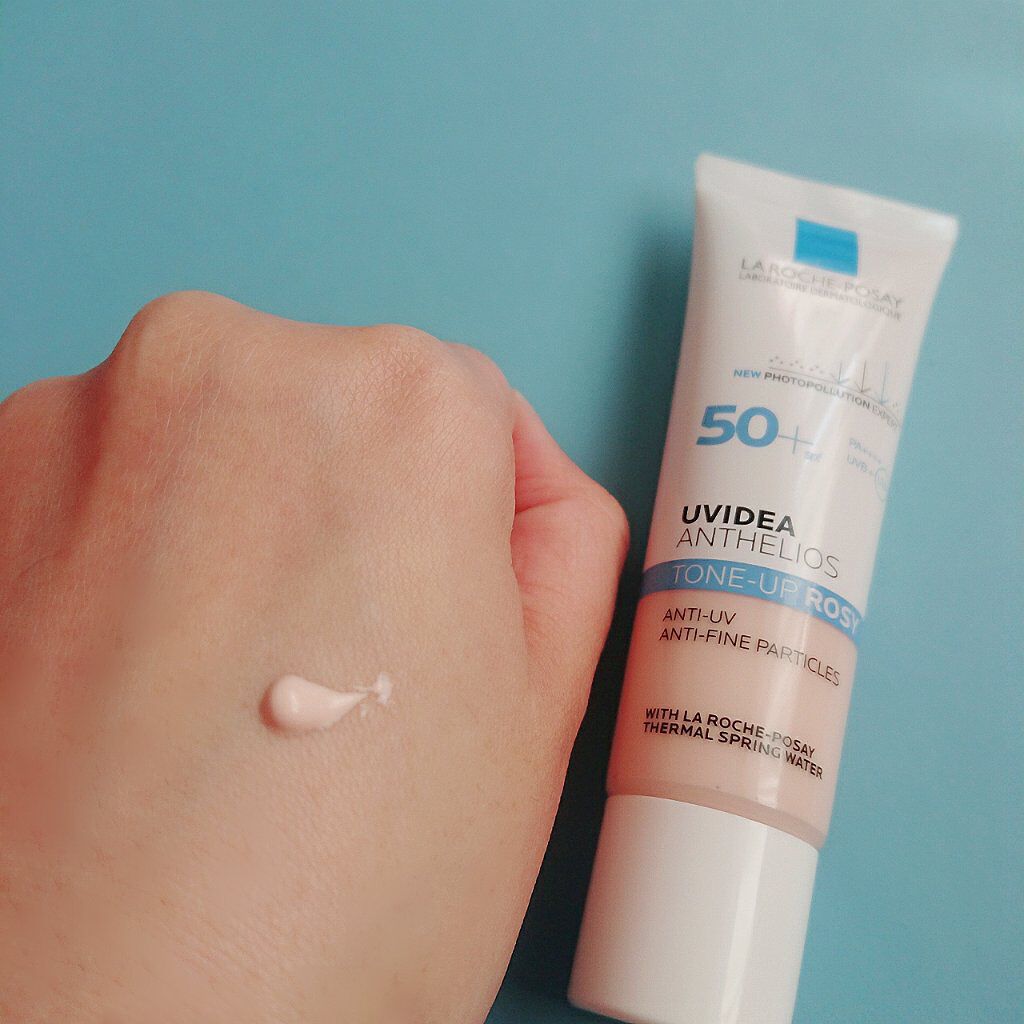 UVイデア XL プロテクショントーンアップ ローズ/ラ ロッシュ ポゼ/日焼け止めクリームを使ったクチコミ(2枚目)