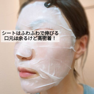 moisturizing sheet mask/ヴァセリン/シートマスク・パックを使ったクチコミ（3枚目）