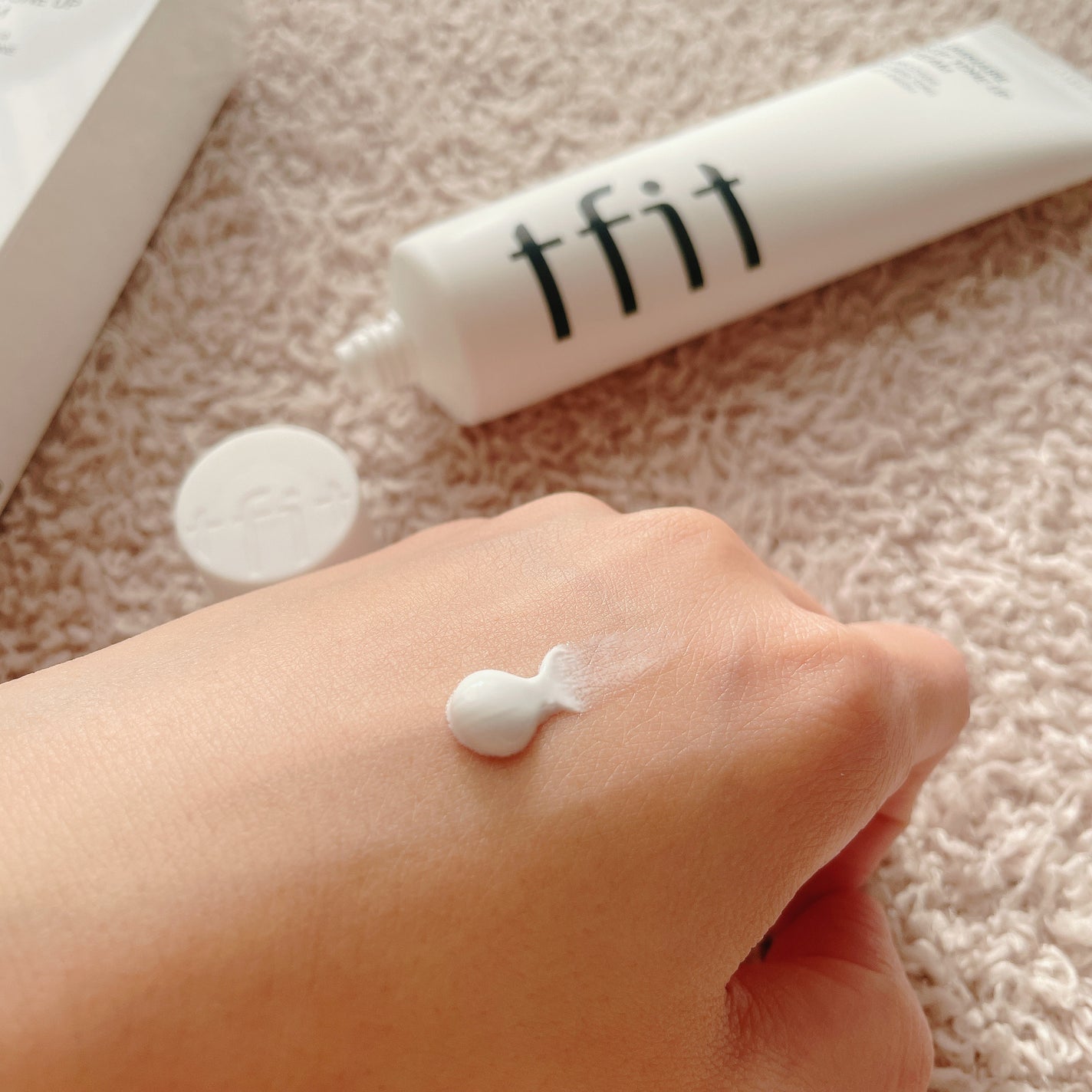 ルミネールスキップトーンアップクリーム/TFIT/化粧下地を使ったクチコミ(3枚目)