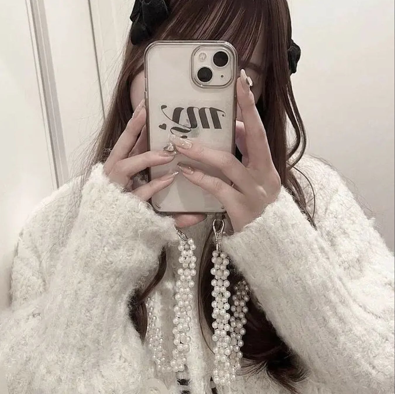 やめます on LIPS 「あにょはせよー!ももかにだなんか前垢入れなくなりました(T^T..」(1枚目)