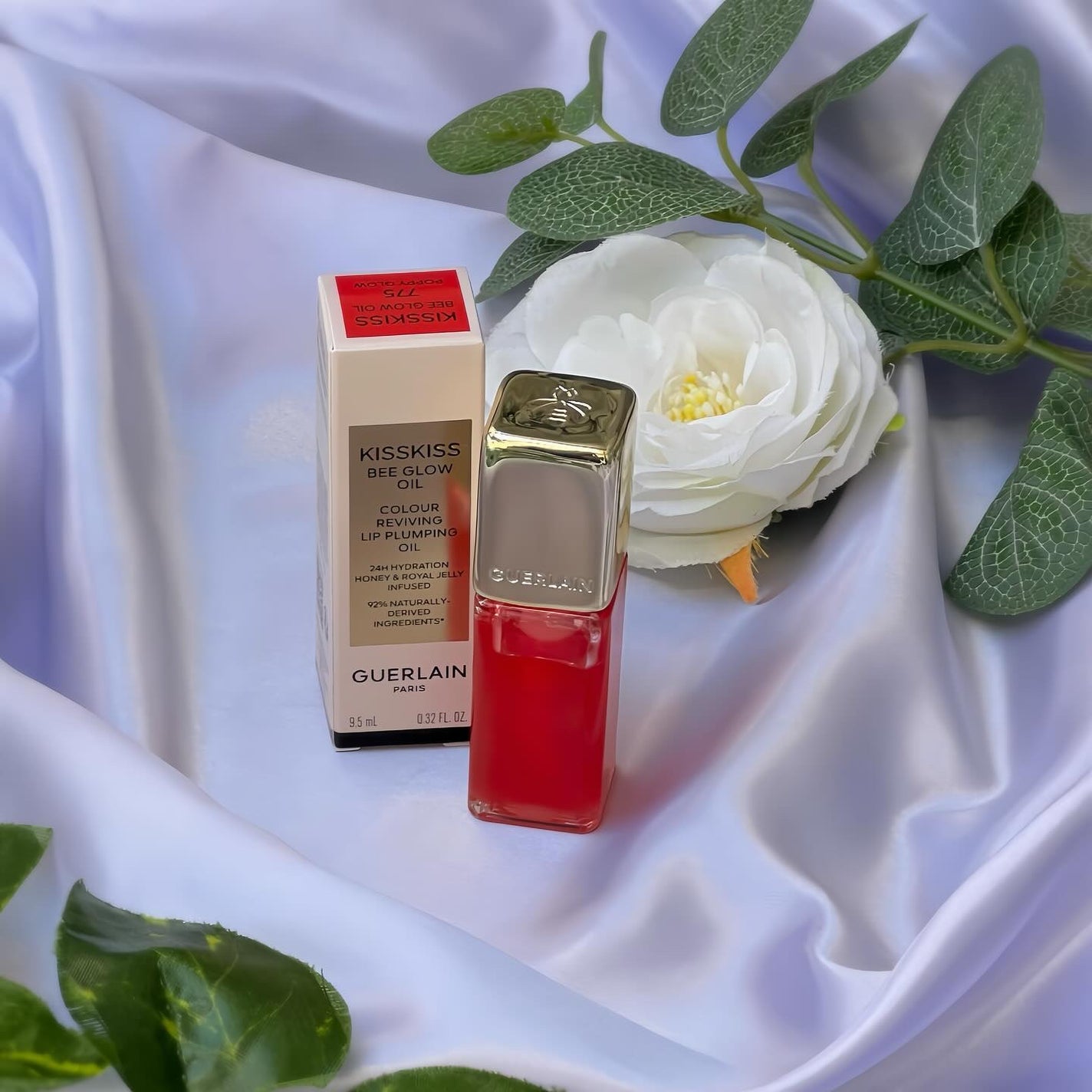 キスキス ビー グロウ オイル/GUERLAIN/リップグロスを使ったクチコミ(4枚目)