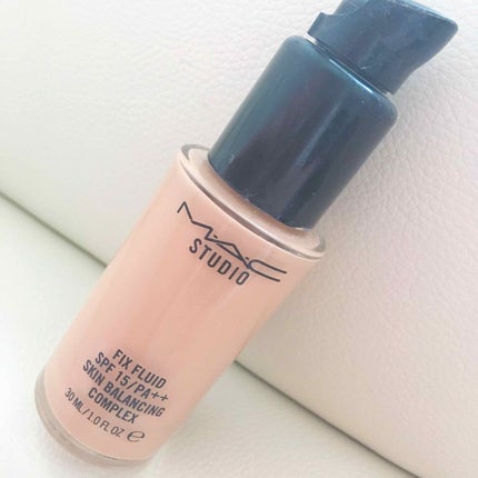 スタジオフィックス フルイッド SPF 15/M・A・C/リキッドファンデーションを使ったクチコミ(1枚目)