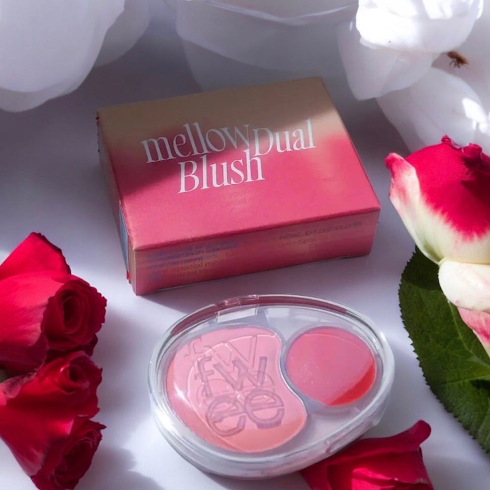 デュアルチークメロウ/fwee/ジェル・クリームチークを使ったクチコミ(2枚目)