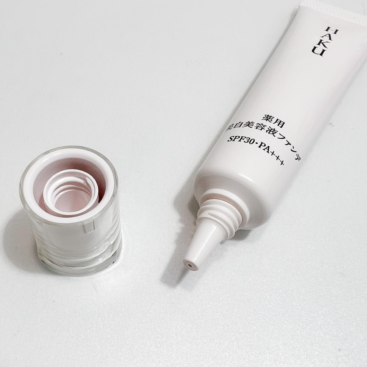 薬用 美白美容液ファンデ（医薬部外品）/HAKU/クリーム・エマルジョンファンデーションを使ったクチコミ（3枚目）