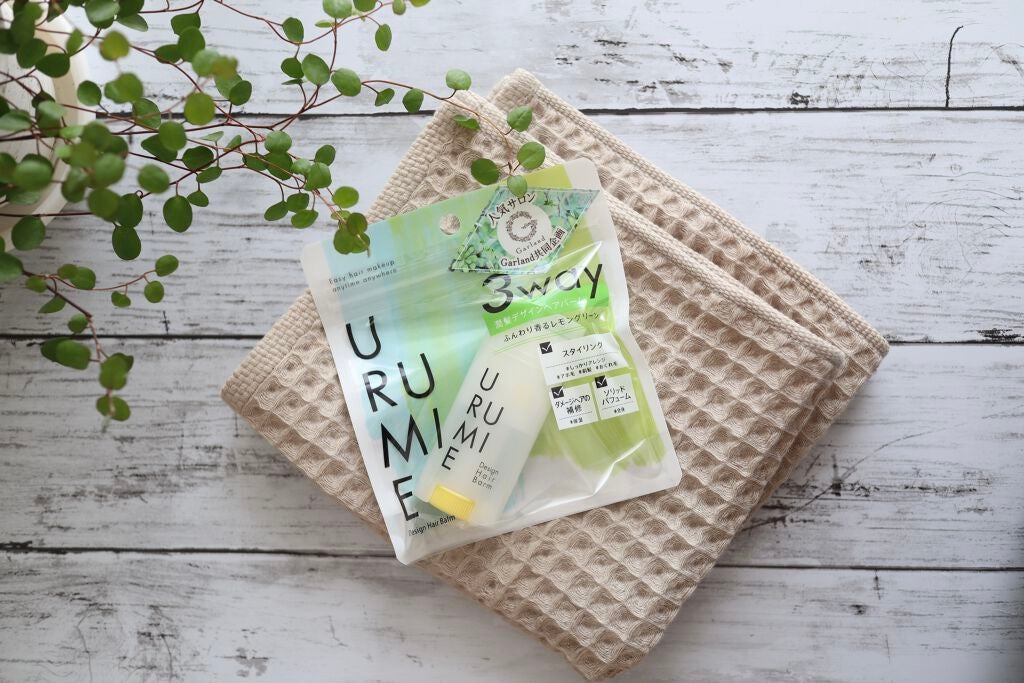 デザインヘアバーム レモングリーン/URUMIE/ヘアバームを使ったクチコミ(1枚目)