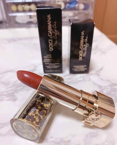 ザ・オンリーワン ルミナスカラー リップスティック/DOLCE&GABBANA BEAUTY/口紅を使ったクチコミ（1枚目）