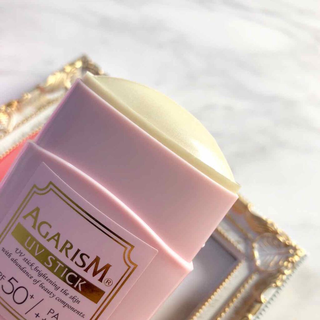 トーンアップUVスティック/AGARISM/日焼け止めスティックを使ったクチコミ(3枚目)