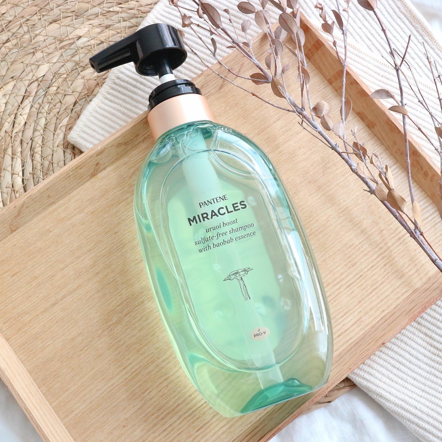 ミラクルズ うるおいブースト シャンプー/トリートメント/パンテーン/市販シャンプーを使ったクチコミ（2枚目）