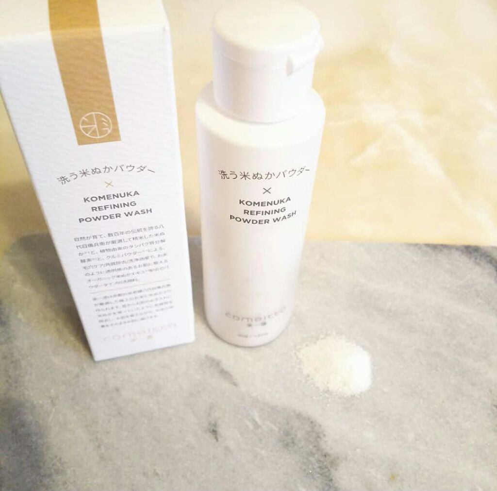 洗う米ぬかパウダー/米一途/洗顔パウダーを使ったクチコミ(2枚目)