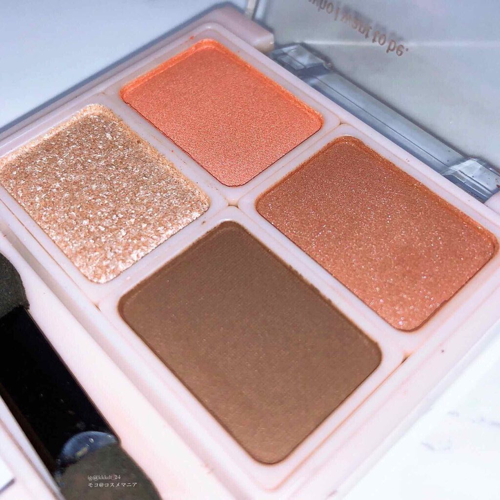 ドレッシーシャドウ/CipiCipi/アイシャドウパレットを使ったクチコミ(3枚目)
