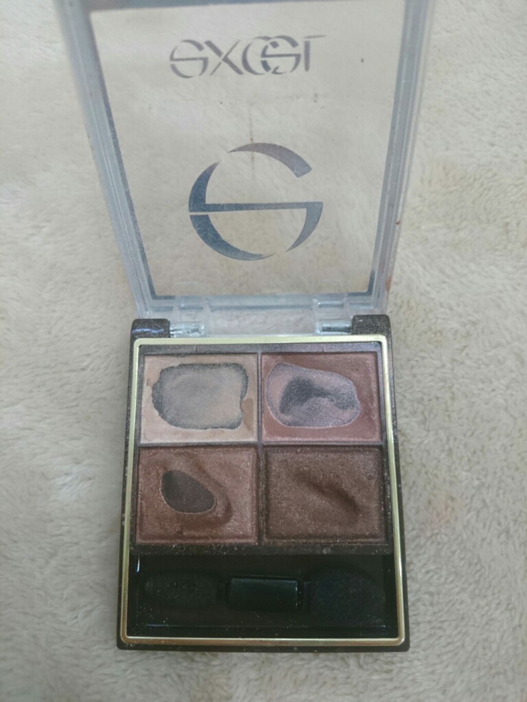 スキニーリッチシャドウ/excel/アイシャドウパレットを使ったクチコミ(2枚目)