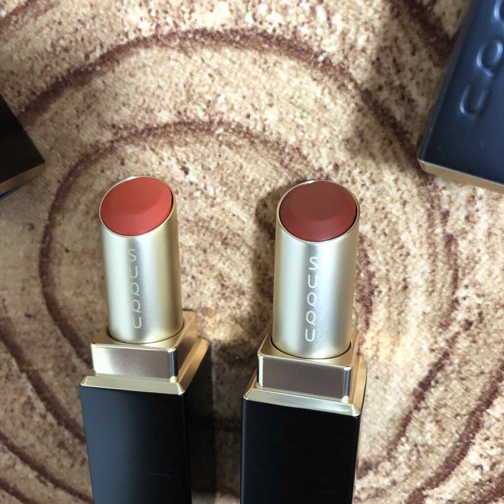 バイブラント リッチ リップスティック 04 深支子 -FUKAKUCHINASHI/SUQQU/口紅を使ったクチコミ（1枚目）