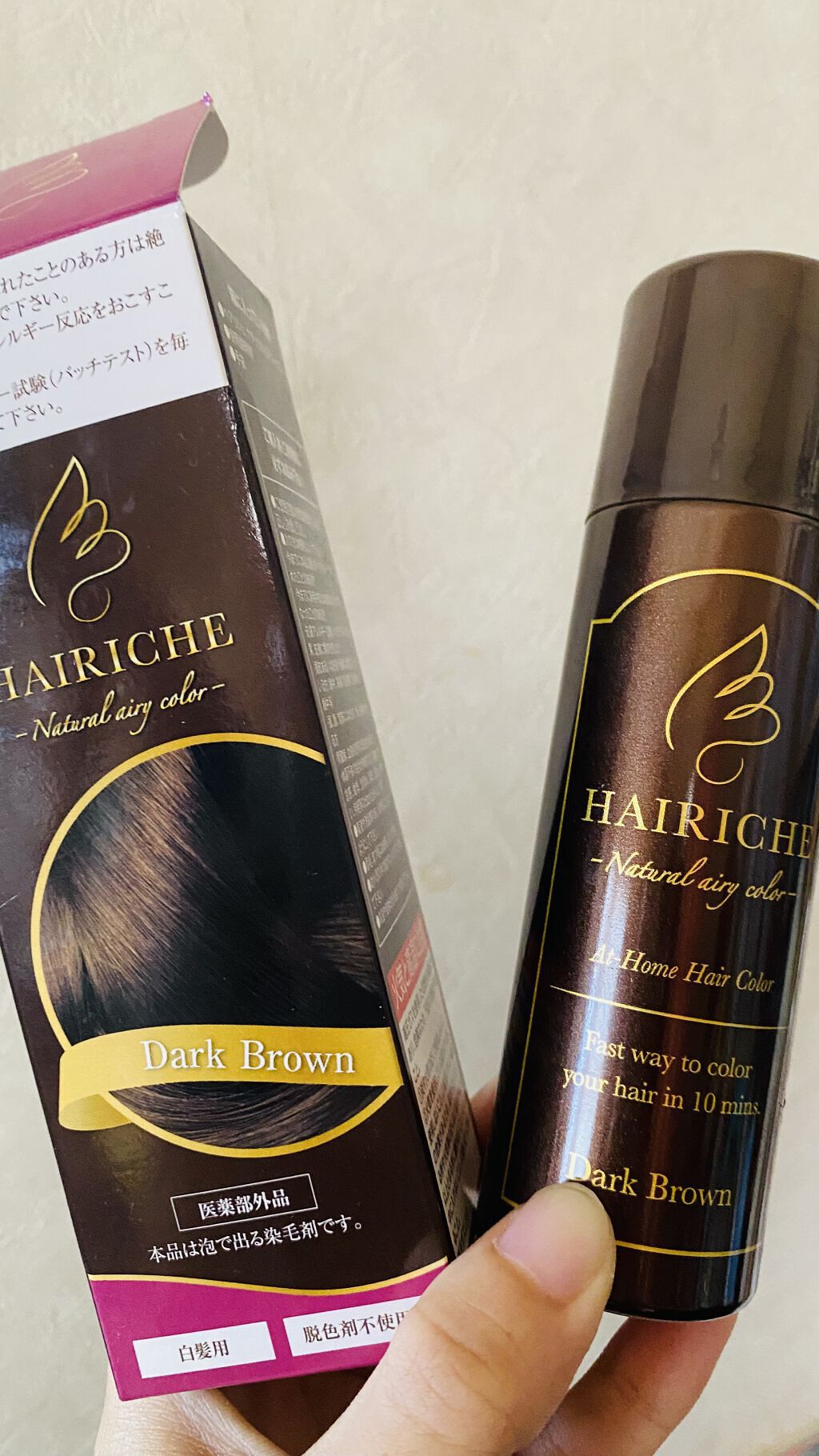 ナチュラルエアリーカラー /HAIRICHE/ヘアカラーを使ったクチコミ（1枚目）