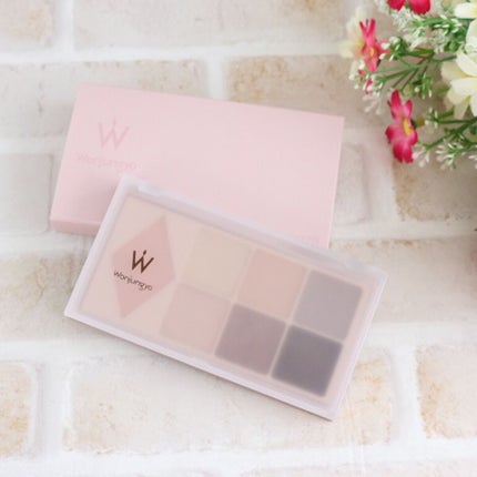 ウォンジョンヨ W デイリームードアップパレット /Wonjungyo/アイシャドウパレットを使ったクチコミ(1枚目)