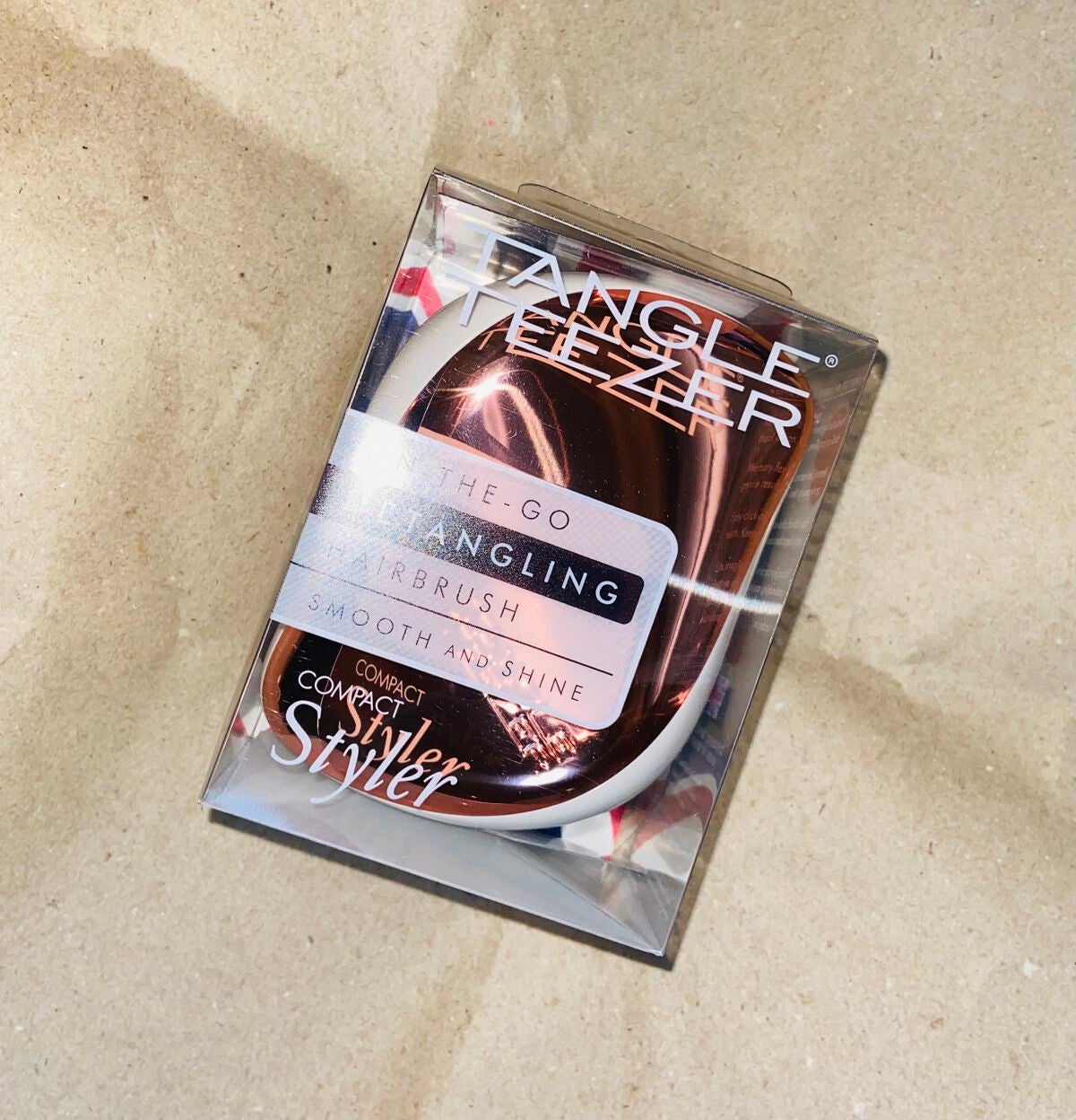 コンパクトスタイラー/TANGLE TEEZER/ヘアブラシを使ったクチコミ(1枚目)