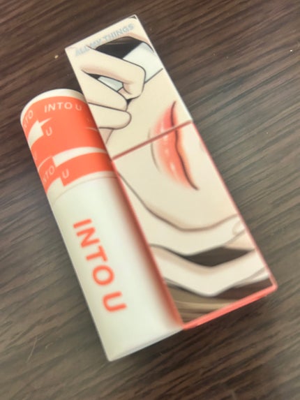 スーパーマットリップ&チークマッド/INTO U/口紅を使ったクチコミ(1枚目)