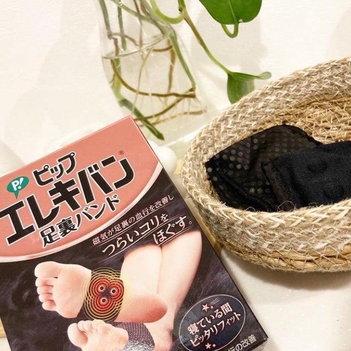 ピップエレキバン 足裏バンド/ピップ/その他を使ったクチコミ(3枚目)
