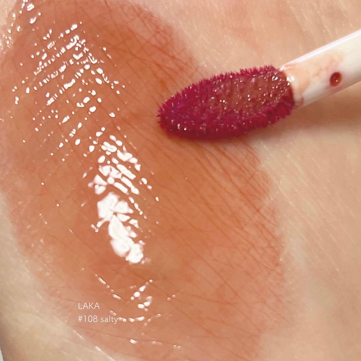 フルーティーグラムティント/Laka/リップティントを使ったクチコミ（3枚目）