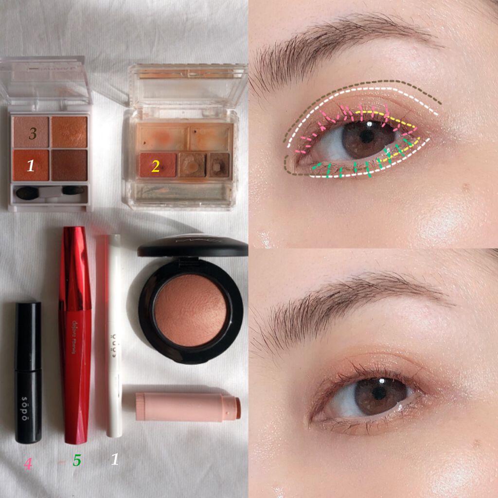 「塗るつけまつげ」ロングタイプ/デジャヴュ/マスカラを使ったクチコミ（2枚目）