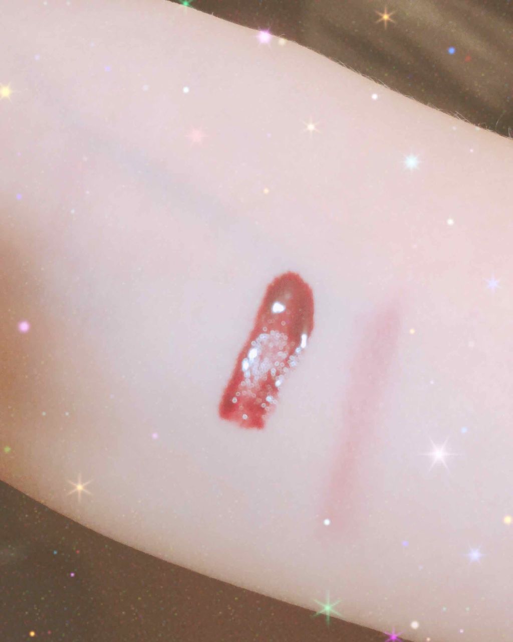 ハートウィンドウリップティントベルベットタイプ/VAVI MELLO/口紅を使ったクチコミ(3枚目)