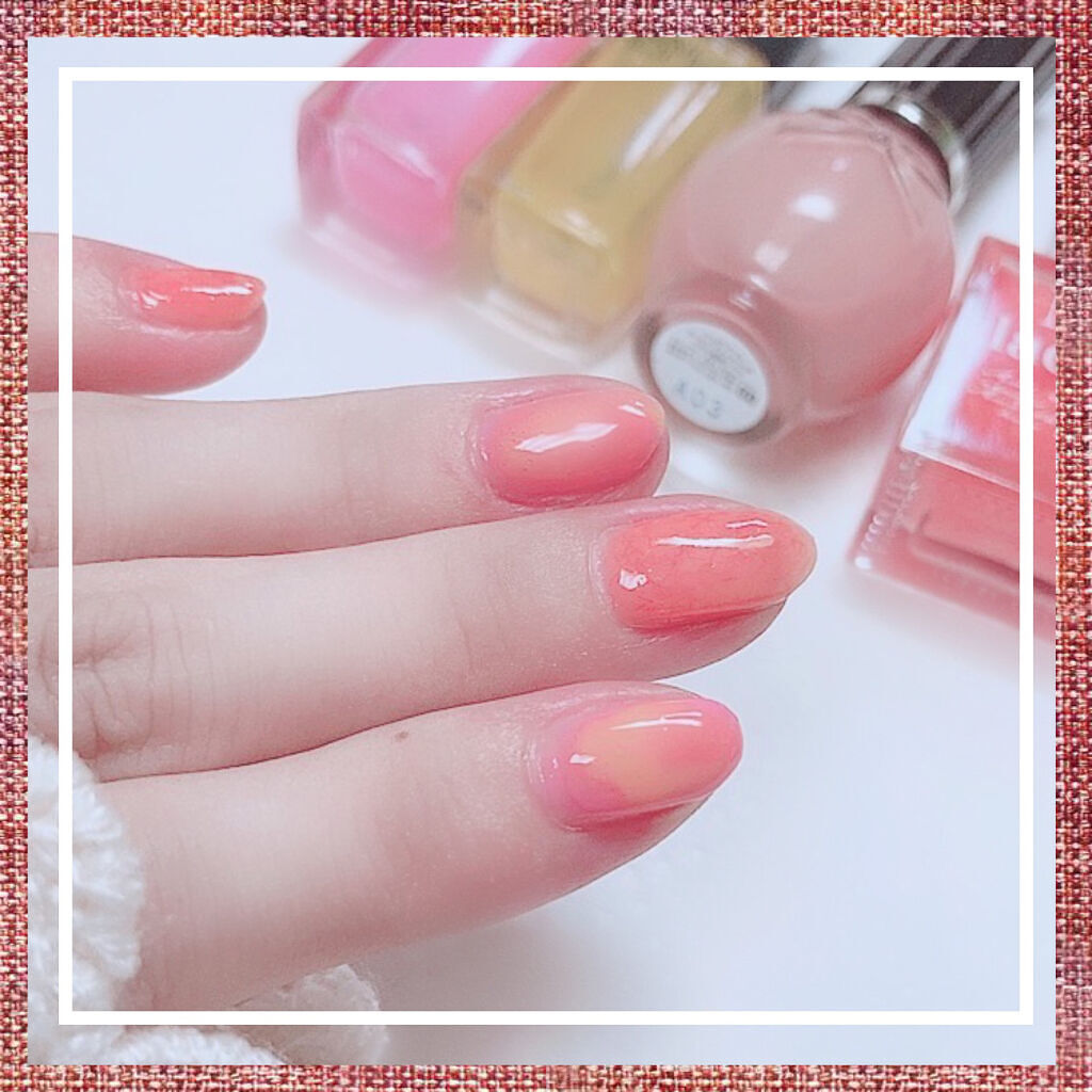 ネイルホリック Milky color PK822/ネイルホリック/マニキュアを使ったクチコミ（2枚目）