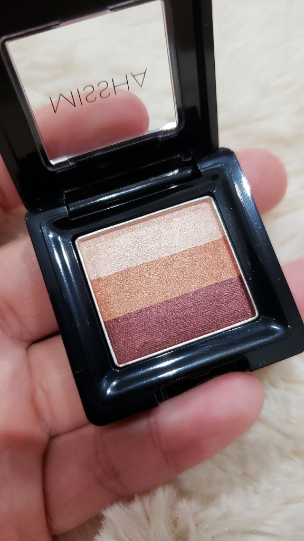 トリプルシャドウ/MISSHA/アイシャドウパレットを使ったクチコミ（3枚目）