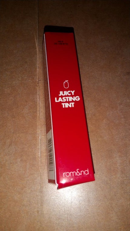 ジューシーラスティングティント/rom&nd/リップティントを使ったクチコミ(1枚目)