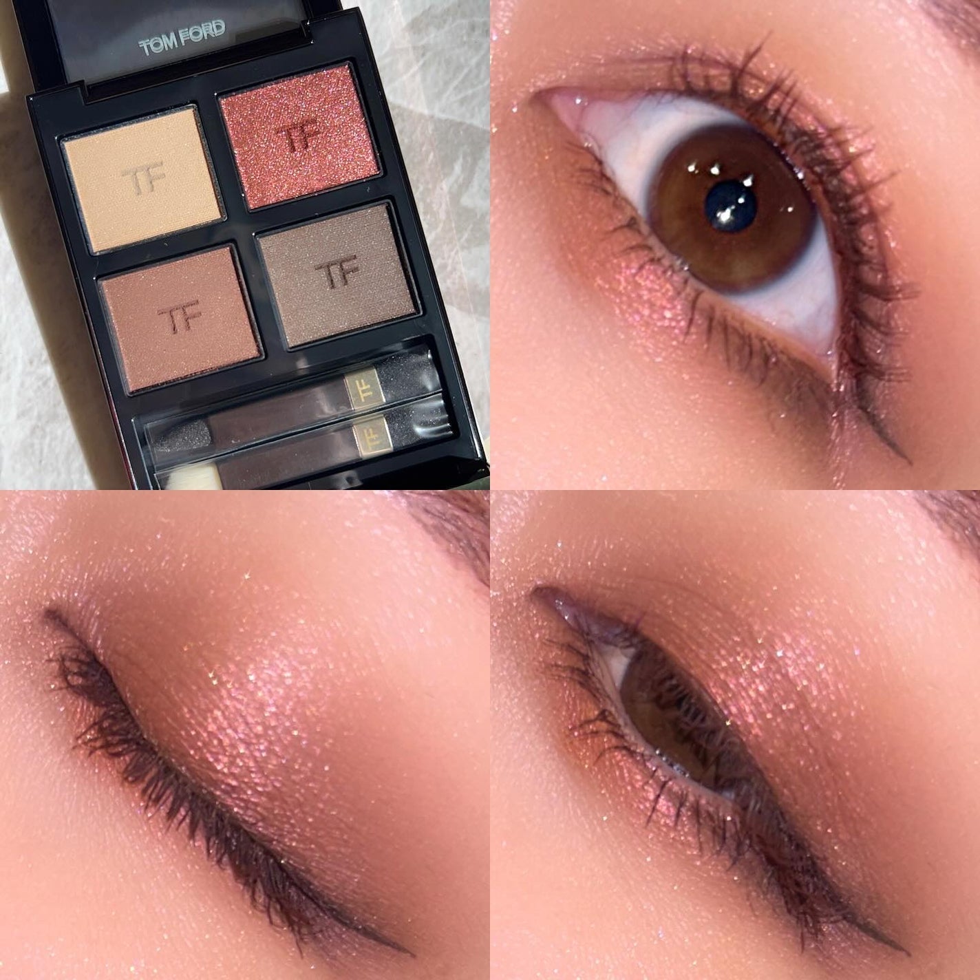 アイ カラー クォード/TOM FORD BEAUTY/アイシャドウパレットを使ったクチコミ(1枚目)