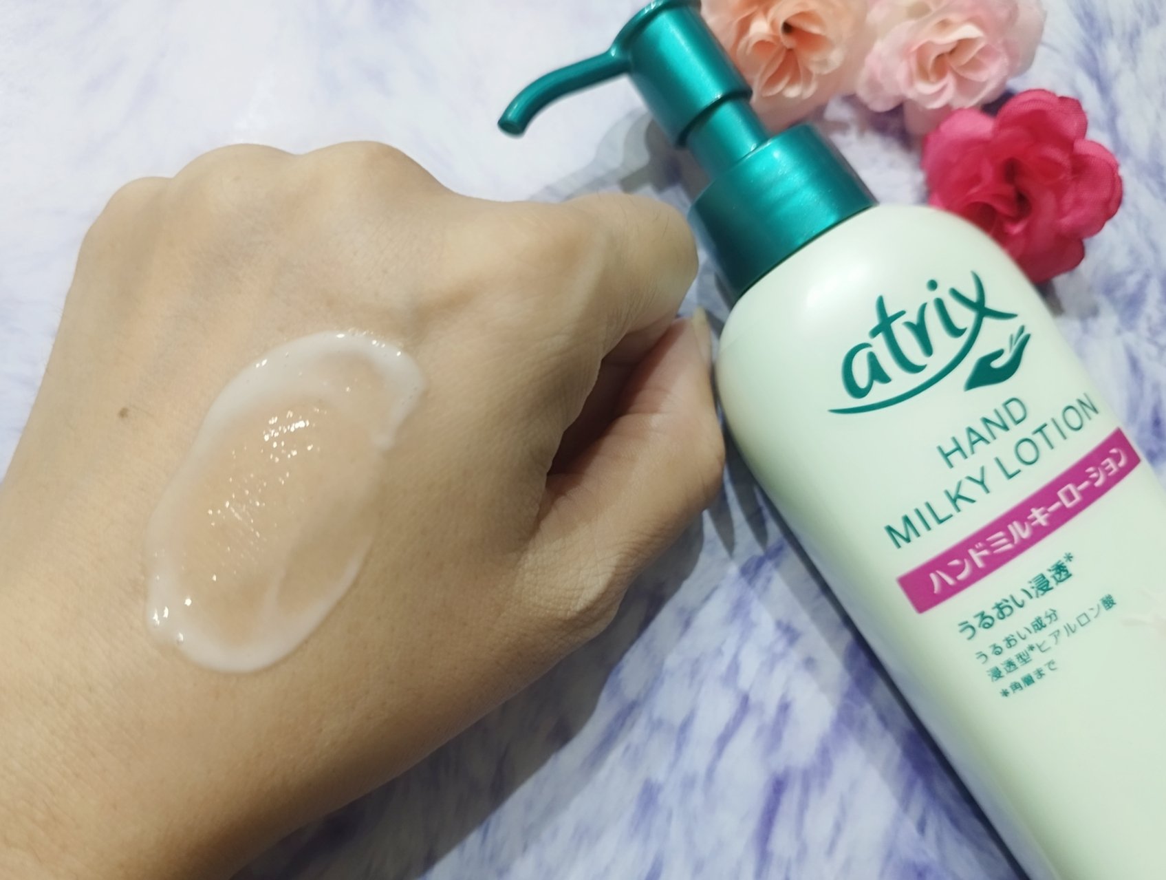 ハンドミルキーローション/アトリックス/ハンドクリームを使ったクチコミ（3枚目）