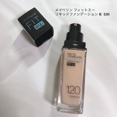 フィットミー リキッドファンデーション R/MAYBELLINE NEW YORK/リキッドファンデーションを使ったクチコミ（2枚目）