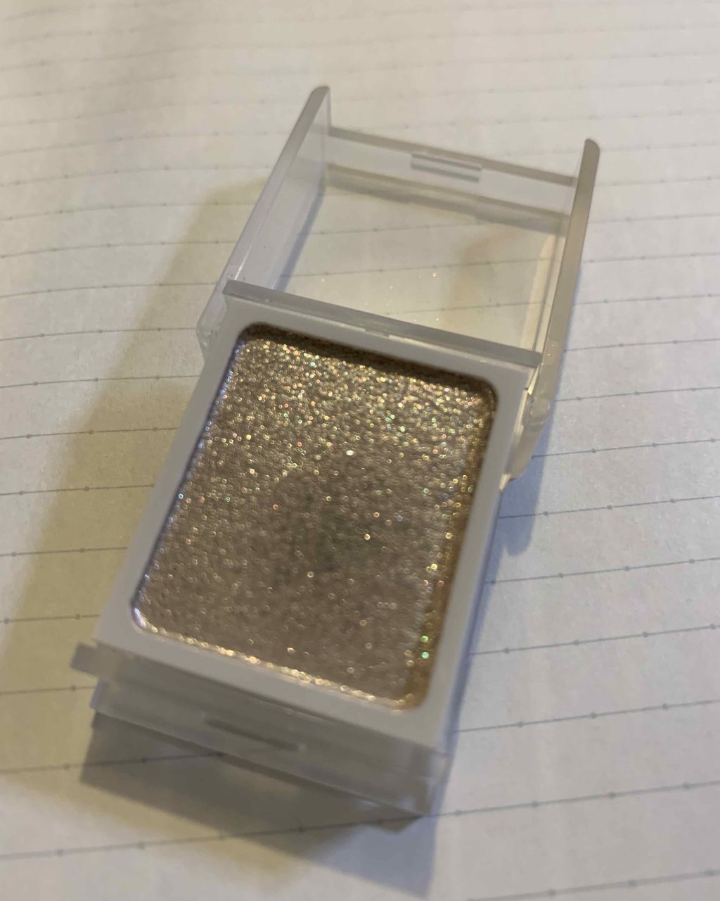 アイカラー アイカラー・シルバー/無印良品/単色アイシャドウを使ったクチコミ（1枚目）