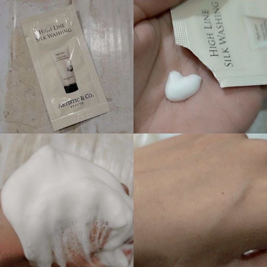 ハイライン シルククレンジング/ARTISTIC&CO./クレンジングジェルを使ったクチコミ(3枚目)
