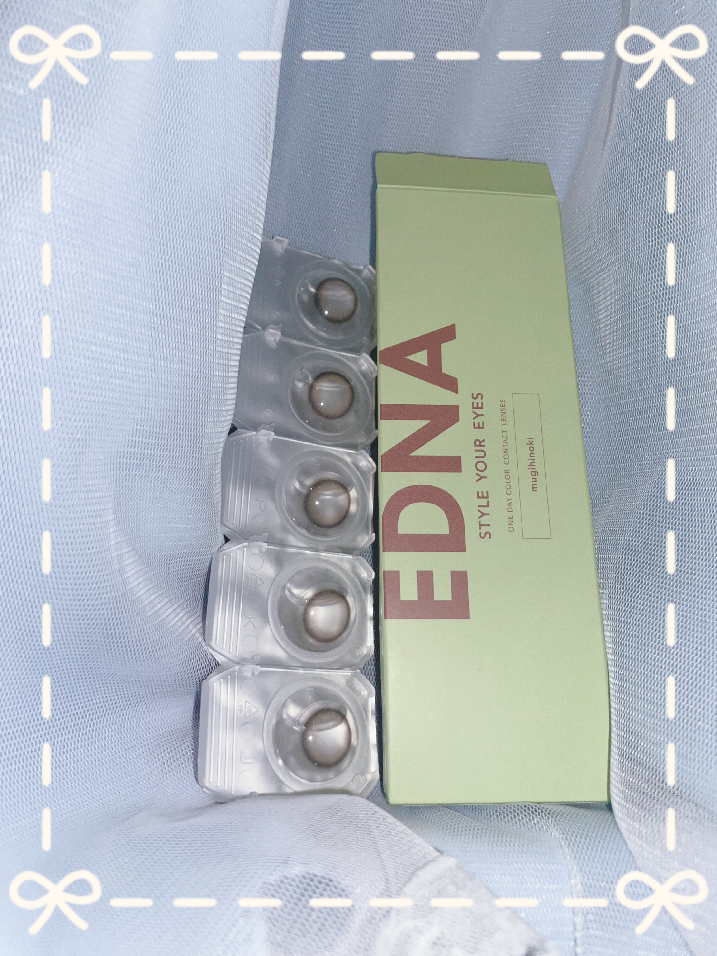 EDNA 1day/EDNA/ワンデー（１DAY）カラコンを使ったクチコミ（1枚目）