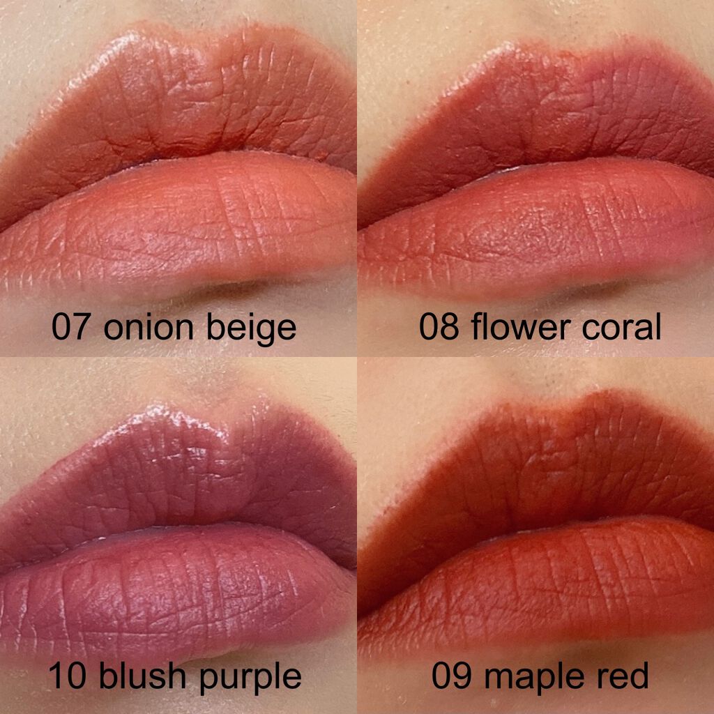 シースルーマットティント 韓服エディション/rom&nd/リップティントを使ったクチコミ（3枚目）