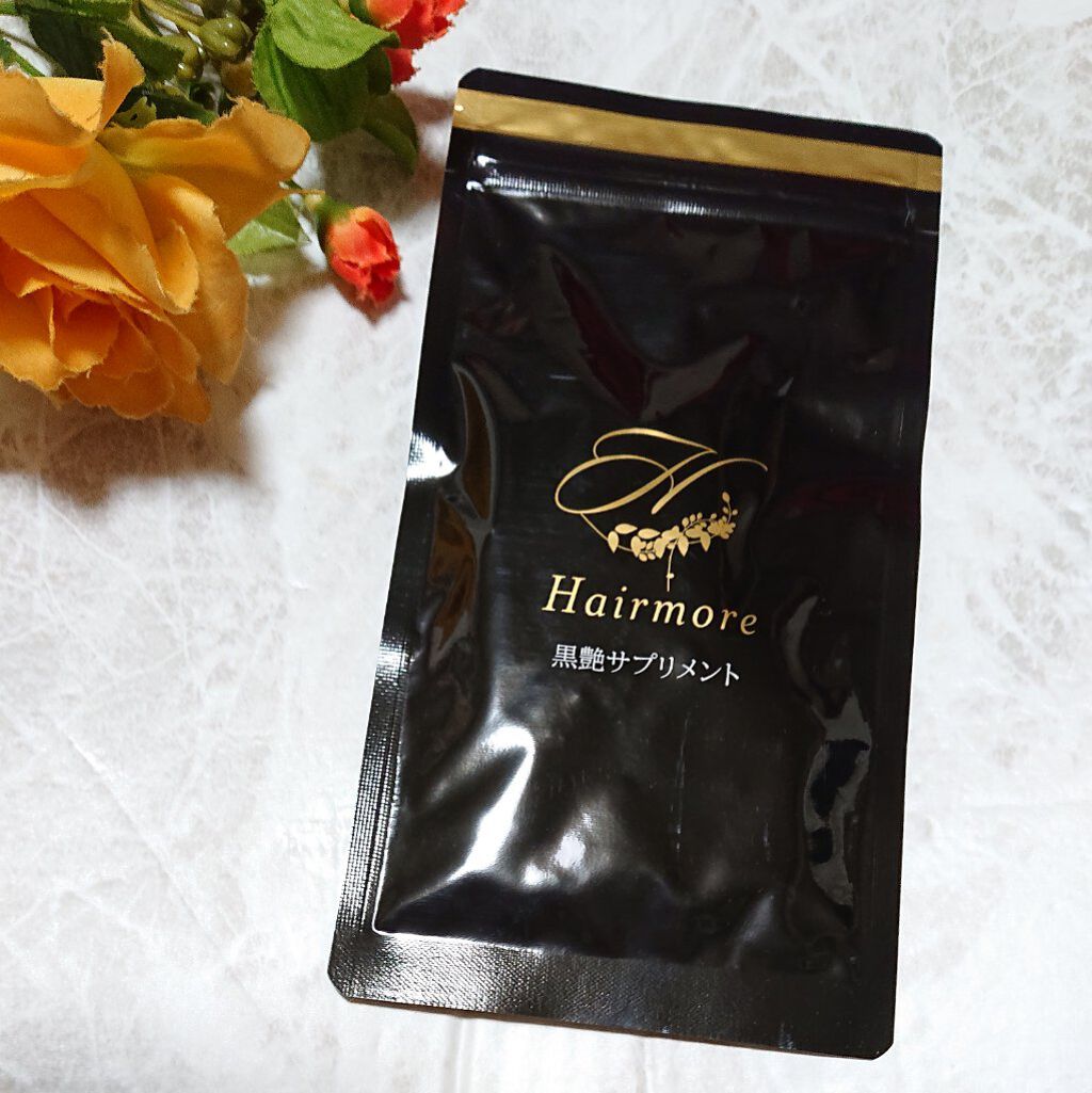 黒艶サプリメント/ヘアモア/健康サプリメントを使ったクチコミ（1枚目）