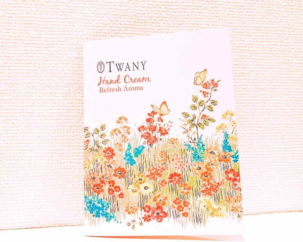 ハンドクリーム（リフレッシュアロマ）/TWANY/ハンドクリームを使ったクチコミ（1枚目）