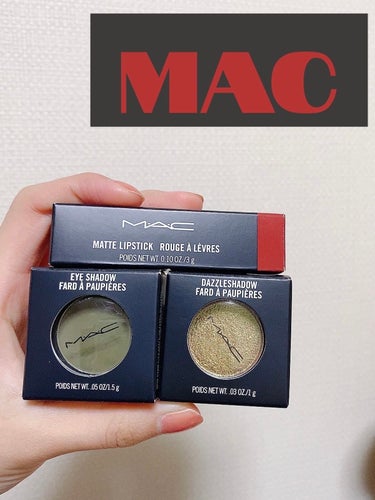 M・A・C スモール アイシャドウのクチコミ「購入品❤️

MAC値上げ前に！滑り込みで購入〜_(. .  _)


スモール アイシャドウ.....」（1枚目）