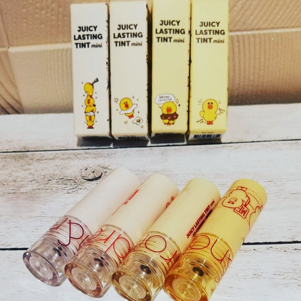 ジューシーラスティングティント/rom&nd/リップティントを使ったクチコミ（3枚目）