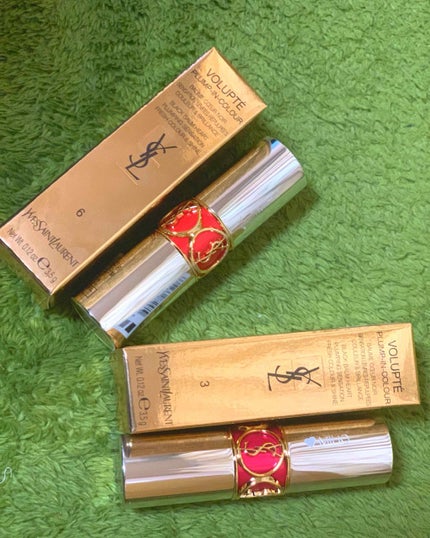 ヴォリュプテ プランプインカラー/YVES SAINT LAURENT BEAUTE/口紅を使ったクチコミ(1枚目)