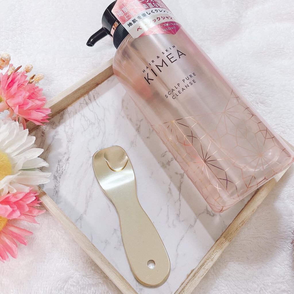 スカルプピュアクレンズ／ヘアモイスチャークリーム/ヘア＆スキン キメア/市販シャンプーを使ったクチコミ（2枚目）