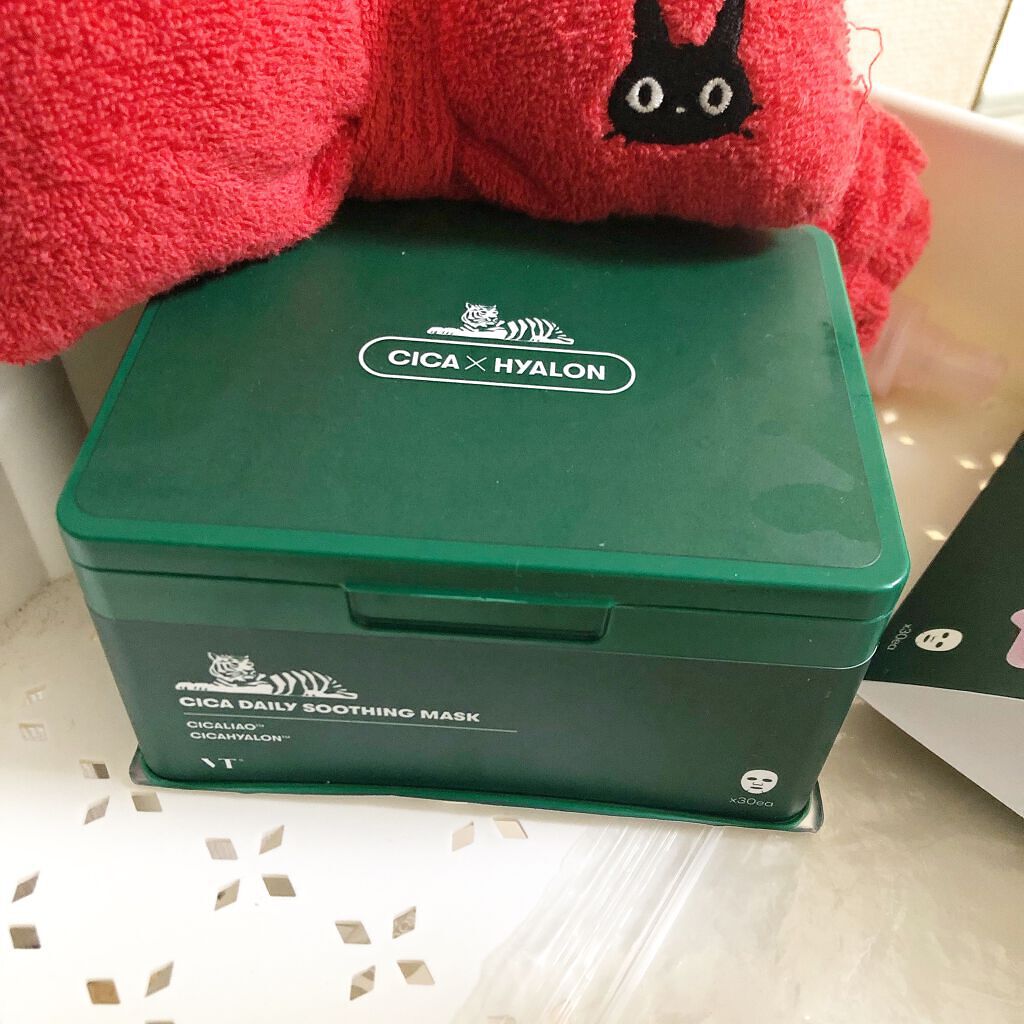 CICA デイリースージングマスク/VT/シートマスク・パックを使ったクチコミ（1枚目）