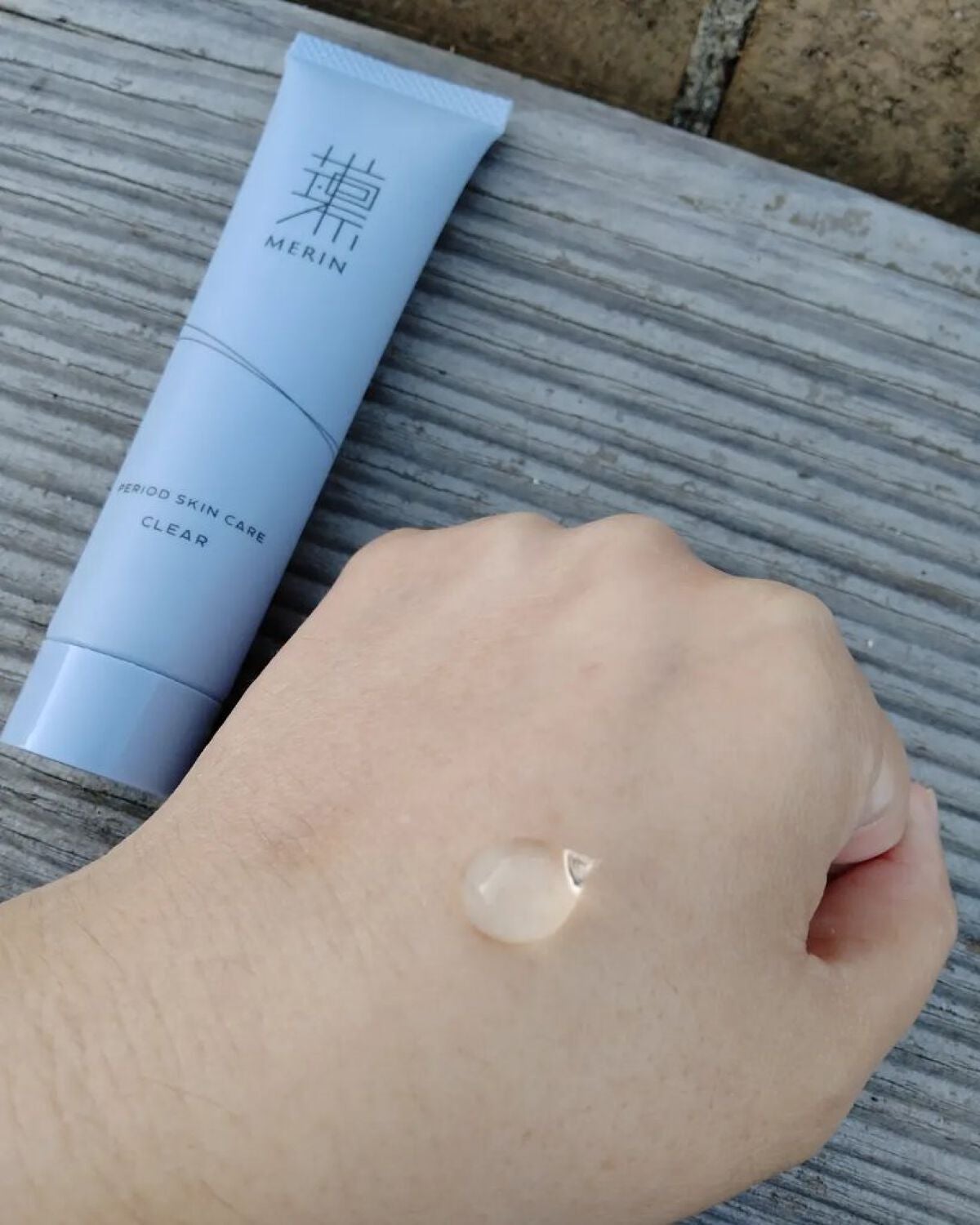 ピリオドスキンケア 美容ジェルクリーム マンスリーセット /MERIN/スキンケアキットを使ったクチコミ(5枚目)
