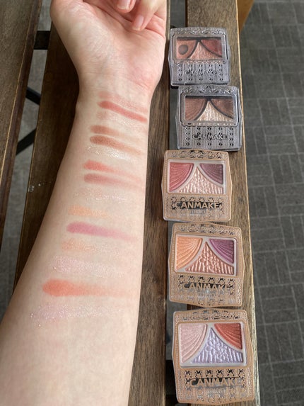 ジューシーピュアアイズ/キャンメイク/アイシャドウパレットを使ったクチコミ(4枚目)