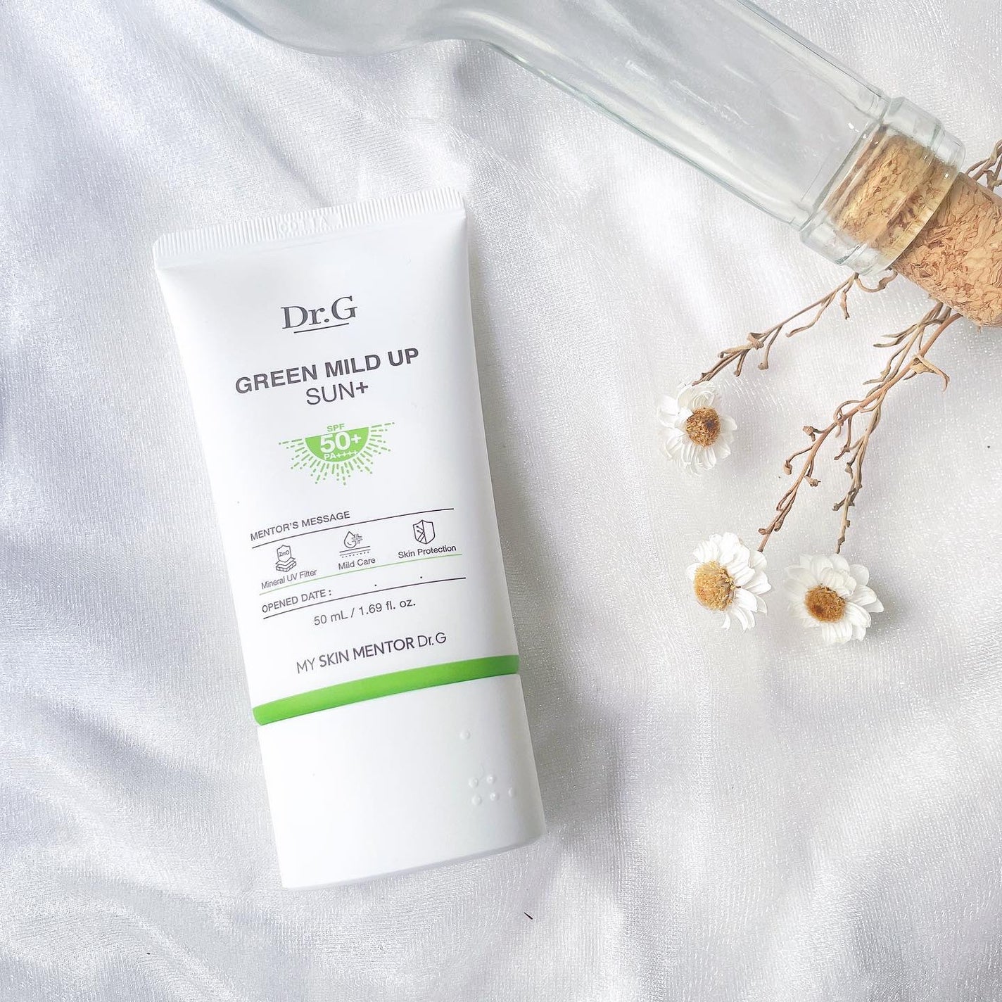 グリーンマイルドアップサンプラス/Dr.G/日焼け止めクリームを使ったクチコミ(1枚目)