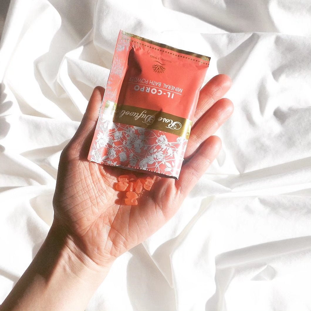 ミネラルバスパウダー グリーティングギフト/イルコルポ/入浴剤セットを使ったクチコミ(2枚目)