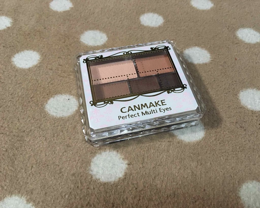 パーフェクトマルチアイズ/キャンメイク/アイシャドウパレットを使ったクチコミ(1枚目)
