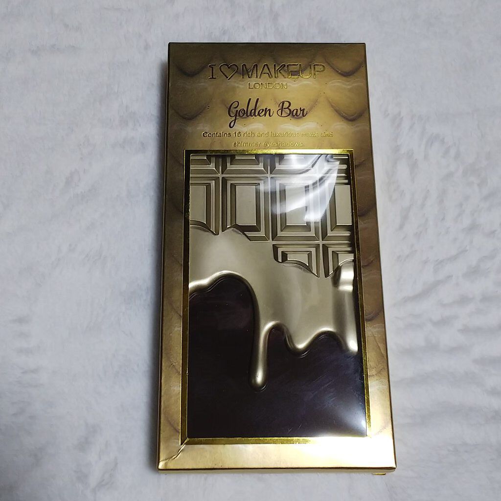 アイラブチョコレート ゴールデンバー/MAKEUP REVOLUTION/アイシャドウパレットを使ったクチコミ（1枚目）